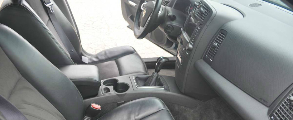 Trebuia sa se bata cu M5, dar se vinde la pret de Dacie. Masina din 2005 are motor V8 supraalimentat si cutie manuala Trebuia sa se bata cu M5, dar se vinde la pret de Dacie. Masina din 2005 are motor V8 supraalimentat si cutie manuala