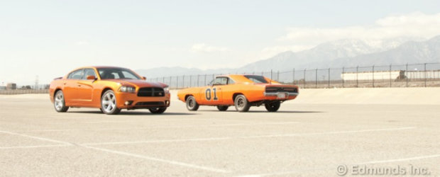 Trecut versus prezent : Vechiul Dodge Charger fata in fata cu noul Dodge Charger