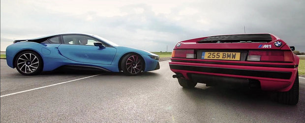 Trecutul intalneste viitorul: BMW M1 versus BMW i8