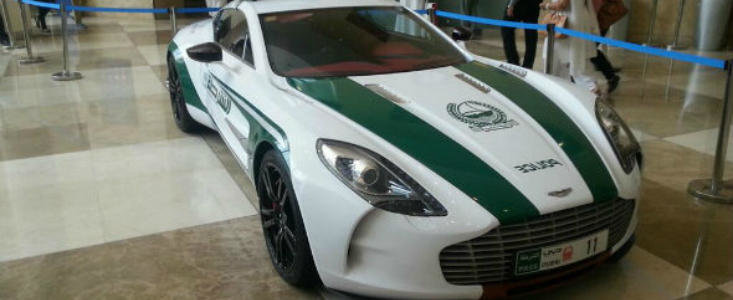 Trei noi supercaruri, printre care si un Aston One-77, pentru Politia din Dubai