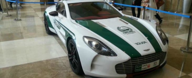 Trei noi supercaruri, printre care si un Aston One-77, pentru Politia din Dubai Trei noi supercaruri, printre care si un Aston One-77, pentru Politia din Dubai