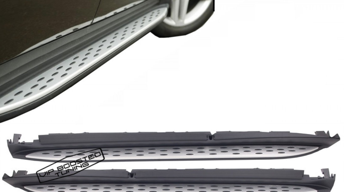 Trepte Laterale aluminiu MERCEDES GL-Class X166 (2012-2015) GLS-Class Facelift (2016-2018)