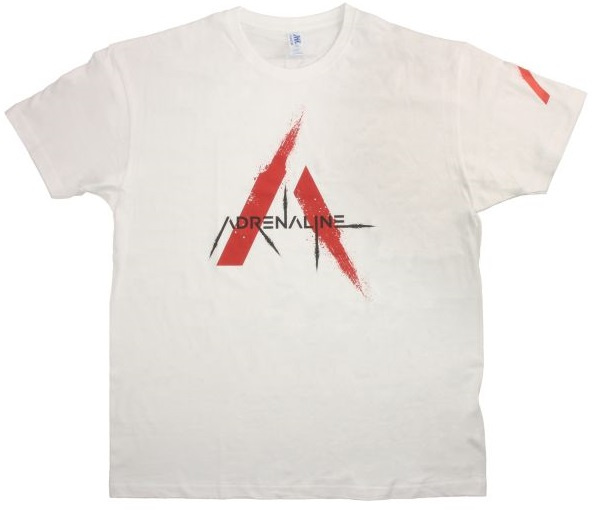 Tricou Barbati Adrenaline Alb Marimea S A11382225S