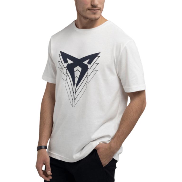 Tricou Barbati Logo Mare Oe Cupra Alb Marimea XL 6H1084200AFLAB
