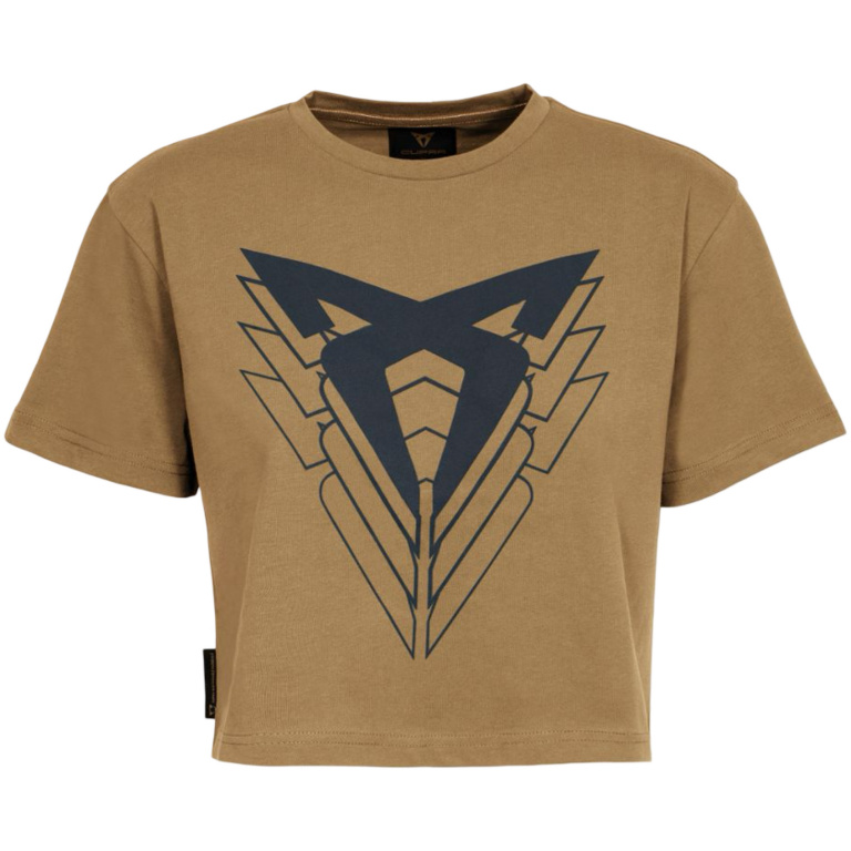 Tricou Femei Logo Mare Oe Cupra Maro Tobacco Brown Marimea XL 6H1084210J OBQ