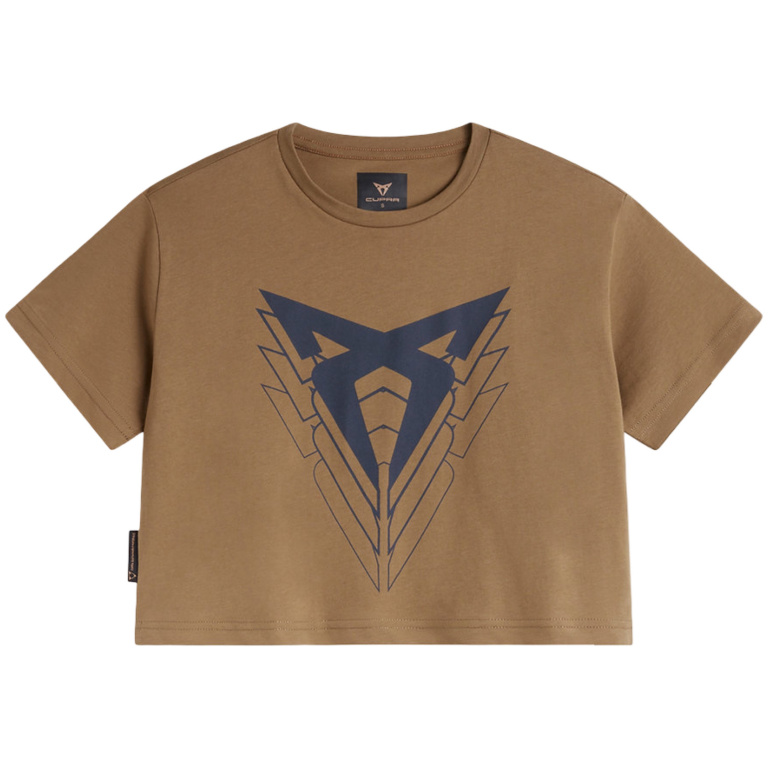 Tricou Femei Logo Mare Oe Cupra Maro Tobacco Brown Marimea M 6H1084210G OBQ
