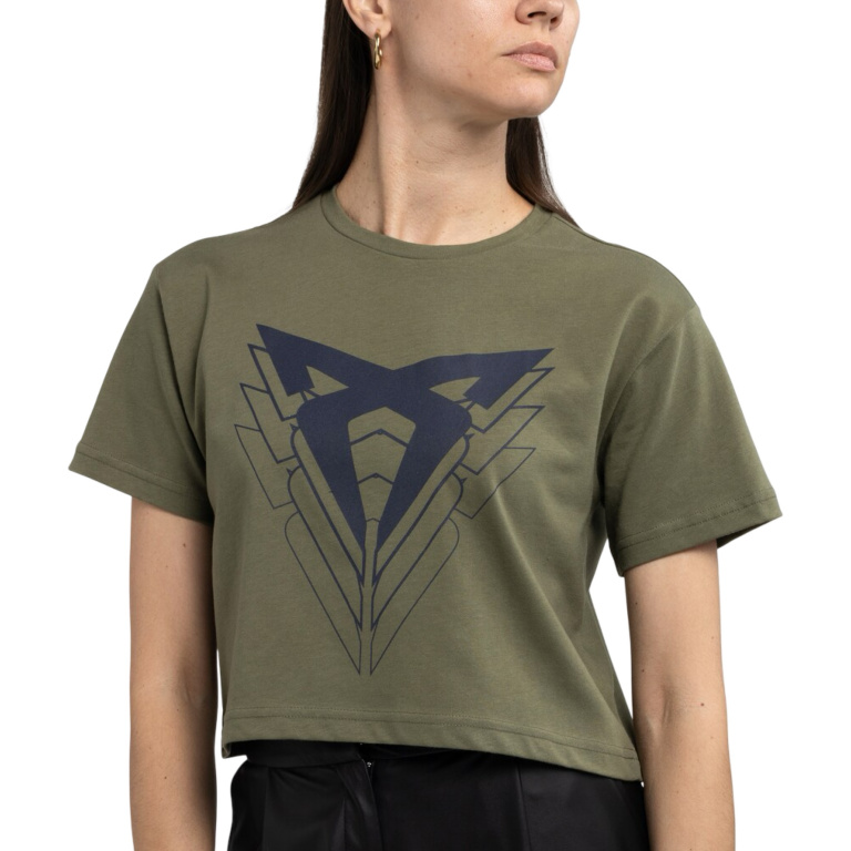 Tricou Femei Logo Mare Oe Cupra Verde Rio Green Marimea S 6H1084210F HAU