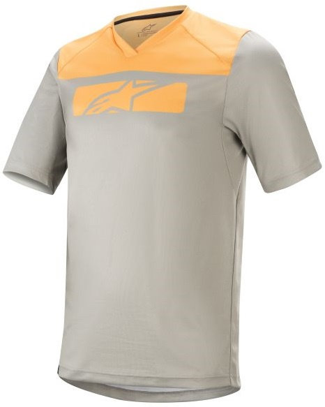 Tricou Moto Barbati Alpinestar Drop 4.0 S/S Jersy Galben / Gri Marimea L 17662206004L
