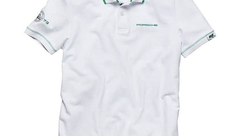 Tricou Polo Barbati Oe Porsche RS 2.7 Alb / Verde Marime L WAP95900L0H