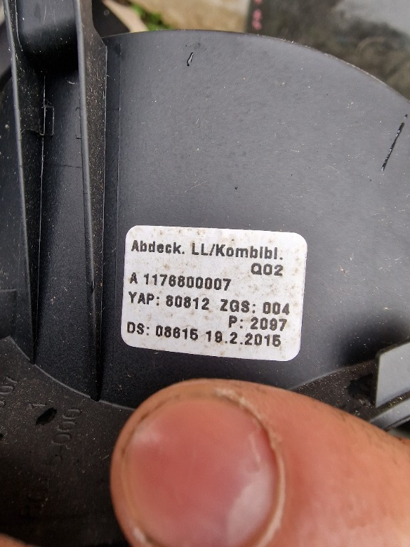 Trim Ceasuri Bord Mercedes CLA C117 A1176800007
