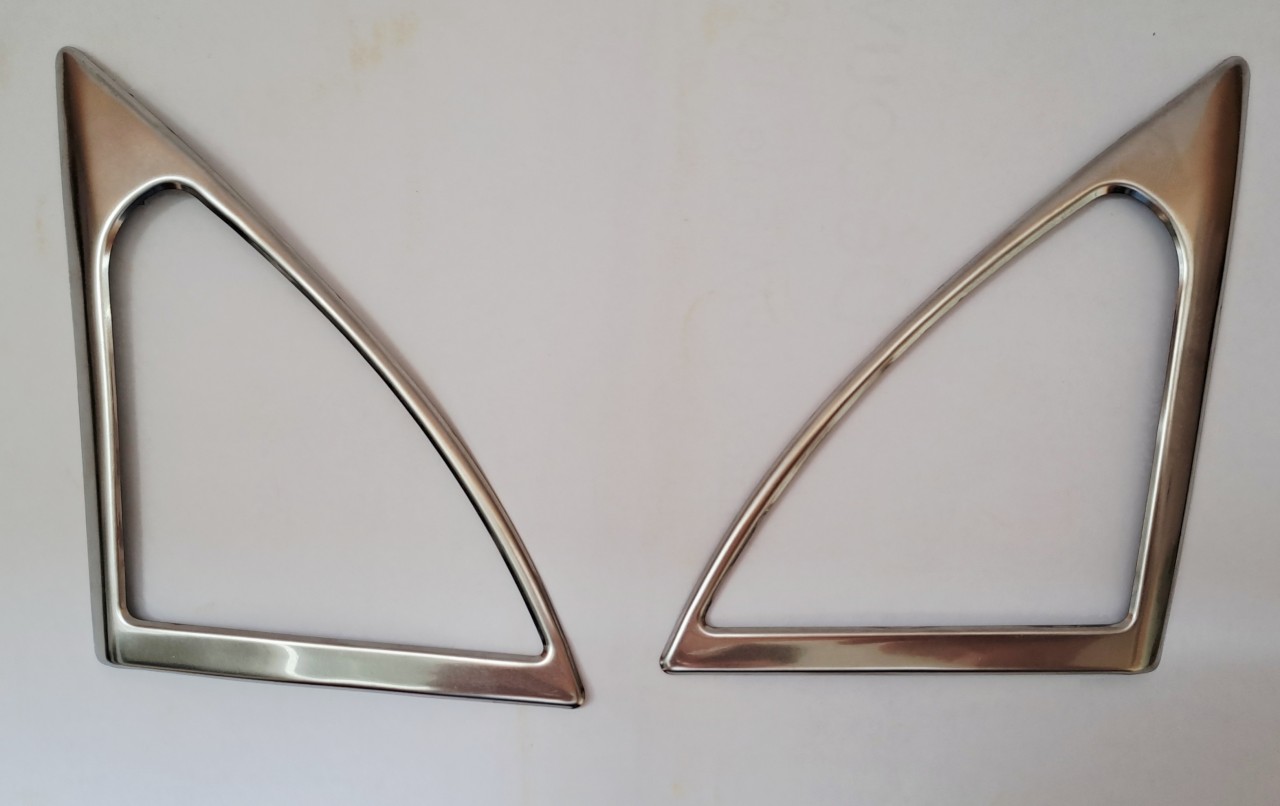 Trim din oțel inoxidabil pentru difuzor audio tweeter Peugeot 3008 ,5008 GT 2017 - 2023