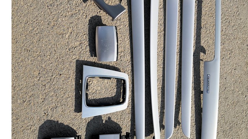 Trimuri/ornamente aluminiu brushed Audi A4 B6 B7 S-Line