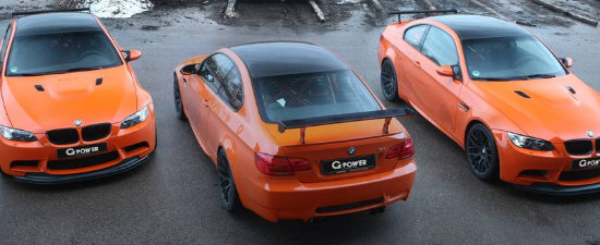 Trio mortal: G-Power prezinta trei BMW M3 GTS de 720 cai putere