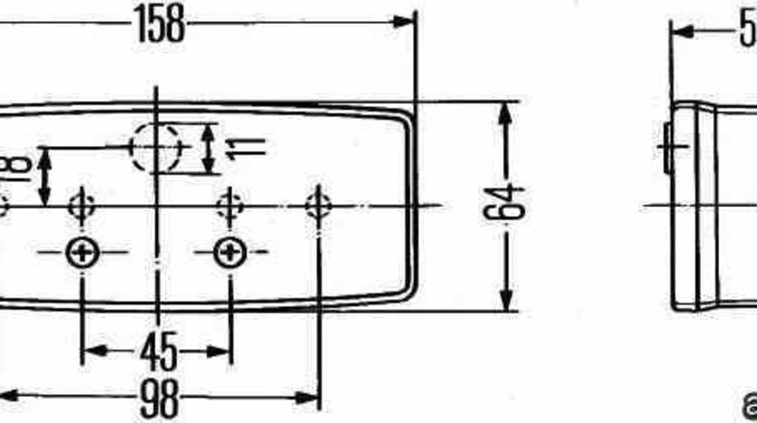 Tripla Lampa spate FENDT GT HELLA 2SD 003 184-041