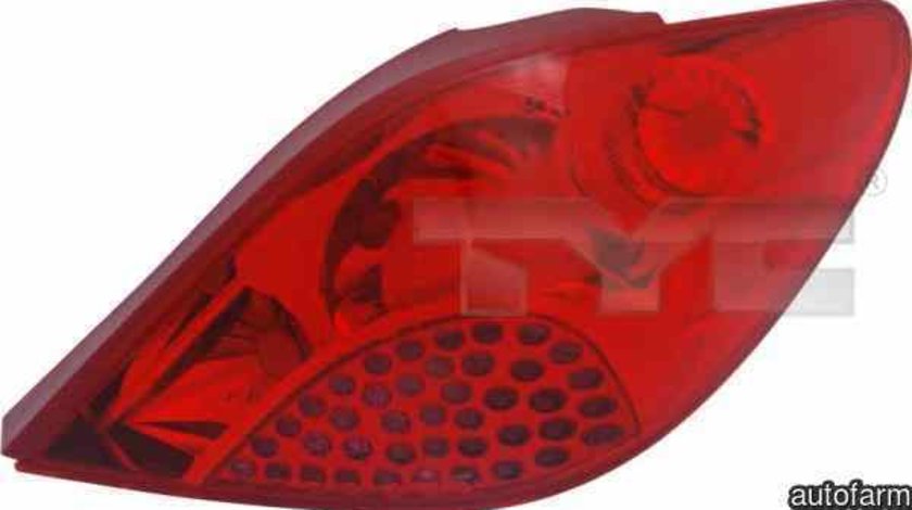 Tripla Lampa spate PEUGEOT 207 WA WC TYC 11-0998-01-2