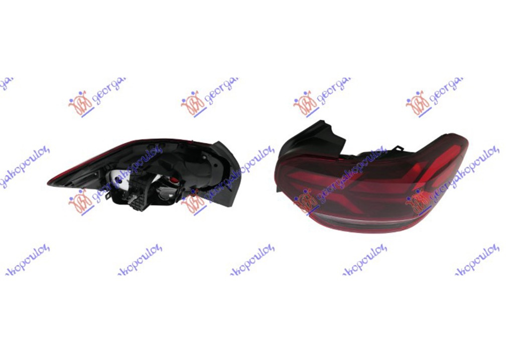 Tripla Lampa stop dreapta Dacia Logan 3 2021-2024 NOUA 265500714R