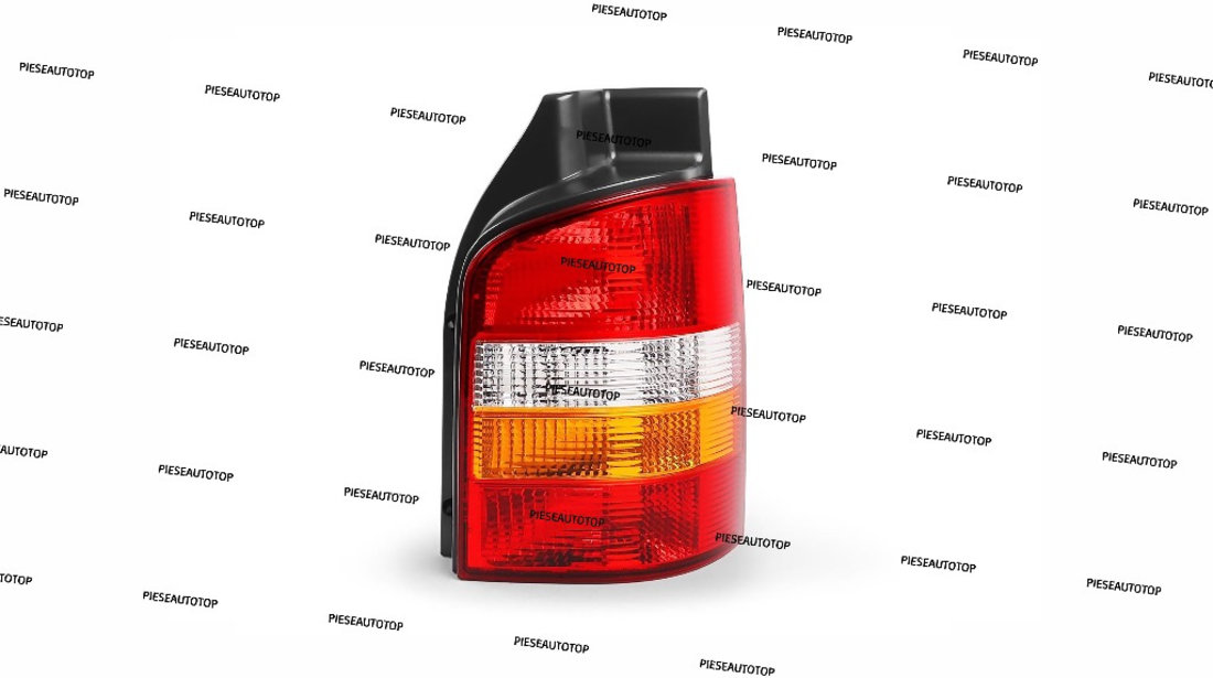 Tripla Lampa stop dreapta VW Transporter T5 2003-2010 NOUA 7H0945096G (MODEL 1 USA) SEMNALIZARE GALBENA