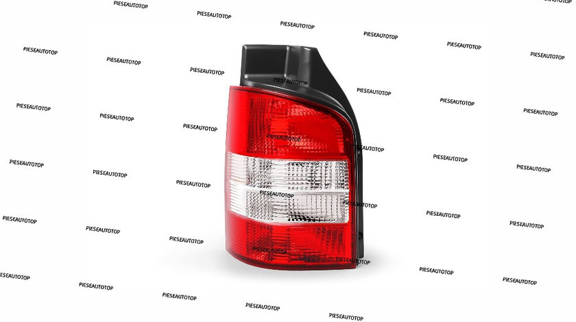 Tripla Lampa stop stanga VW Transporter T5 2003-2015 NOUA 7H0945095H (MODEL USA DUBLA) SEMNALIZARE ALBA