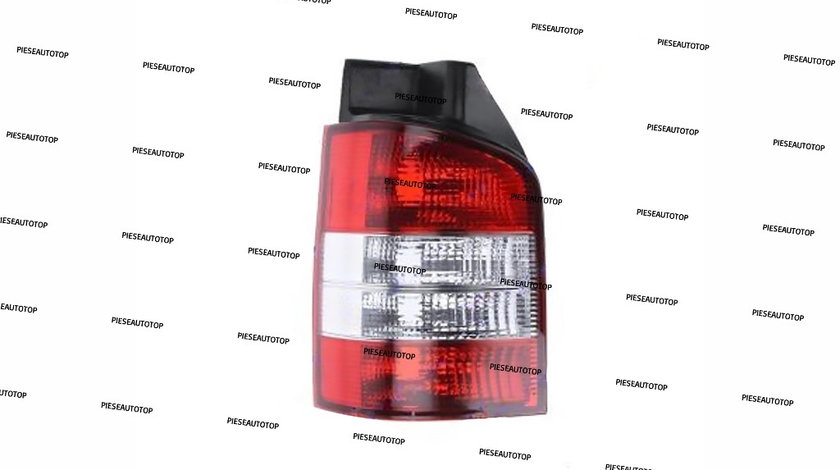 Tripla Lampa stop stanga VW Transporter T5 2003-2010 NOUA 7H5945095F 7H5945095H (MODEL CU 1 USA) TRANSPARENT