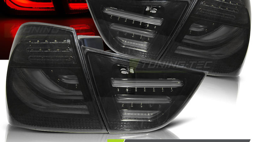 Triple BMW E90 09-11 SMOKE BLACK LED BAR