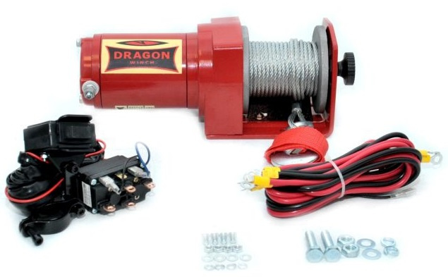 Troliu Atv Dragon Winch 0.9CP, 12V, 907Kg, 10M DWM2000ST