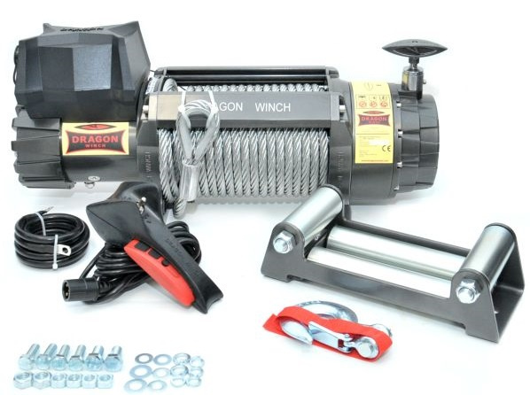 Troliu Atv Dragon Winch 9CP, 12V, 5443Kg, 28M DWH12000HD