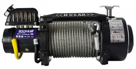 Troliu Atv Husar Winch 4.2CP, 24V, 7484Kg, 30M BSTS16500LBS24V