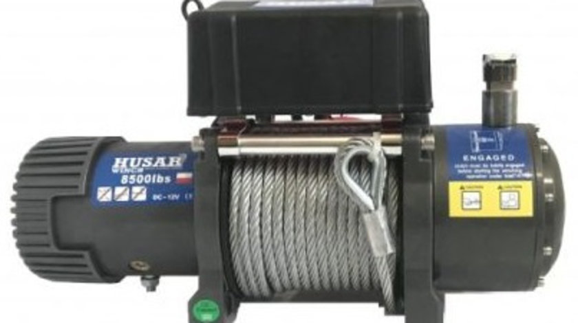 Troliu Atv Husar Winch 5.5CP, 12V, 3856Kg, 24M BST8500LBS12V