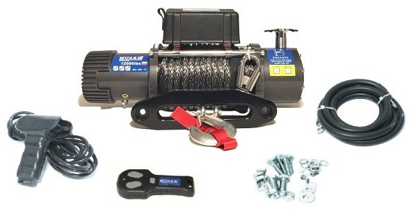 Troliu Atv Husar Winch 6,5CP, 12V, 5897Kg, 25M BST13000LBS12V-S
