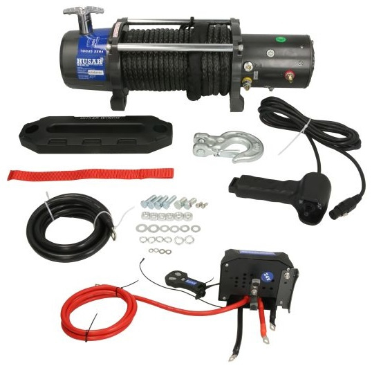 Troliu Atv Husar Winch 6.5CP, 12V, 5897Kg, 25M BST13000LBS24V-S