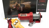 Troliu Electric DRAGON WINCH 2000 Lbs, Trage 906 k...