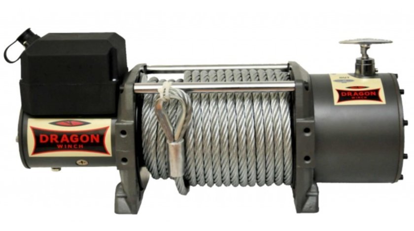 Troliu electric Dragon Winch mare de 16800lbs(trage 7620kg) la 12V sau 24V