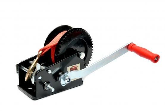 Troliu manual  cu cablu din otel sau chinga Dragon Winch DWK 35 V de 3500lbs(trage 1588kg)