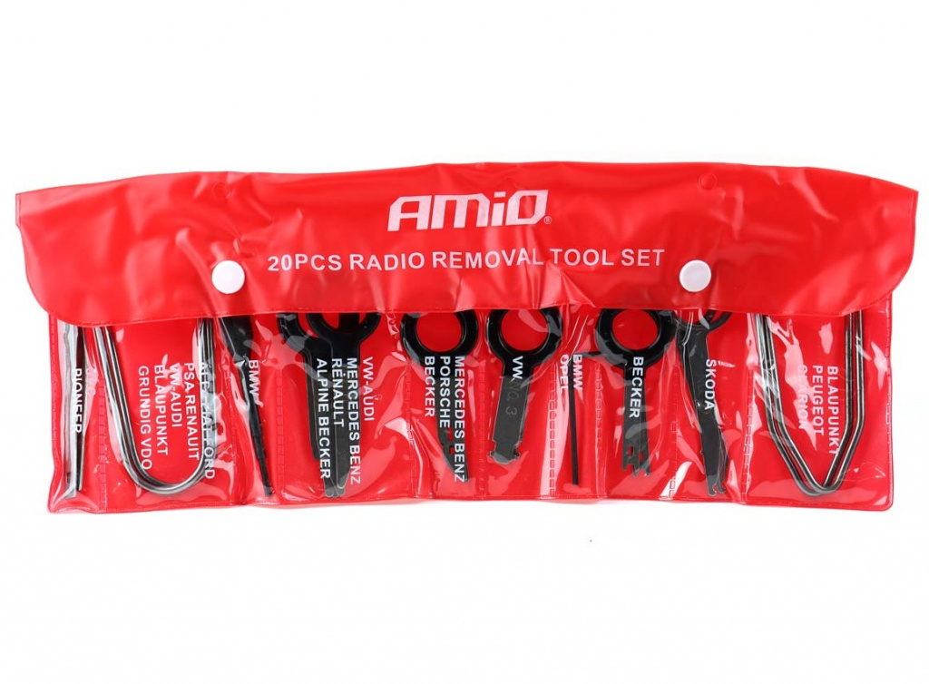 Trusa 20 Piese Extractor Casetofon / Radio Amio 02515