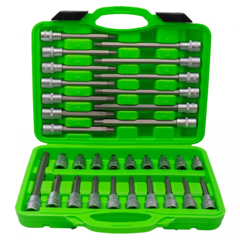 Trusa Capete Tubulare Ribe Pentru Suruburi Cu 32 Piese Jbm 13720