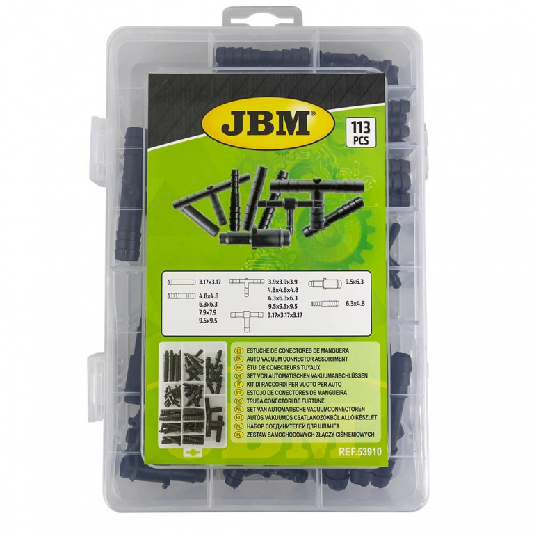 Trusa Conectori Furtun 113 Piese Jbm 53910