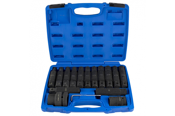 Trusa De 16 Tubulare De Impact Jbm 51028