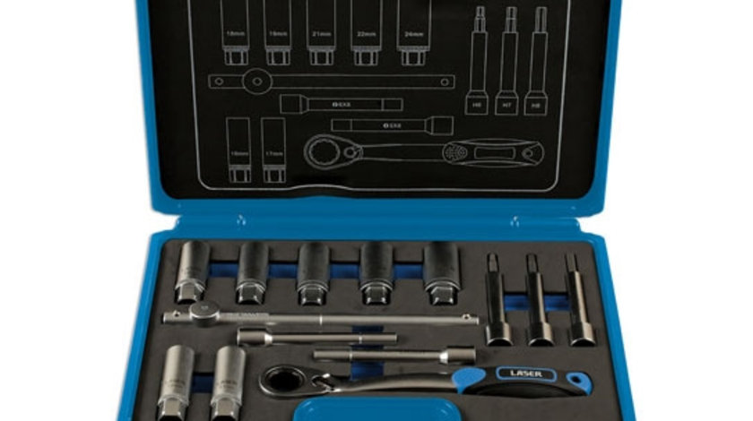 Trusa de scule pentru amortizoare 14 piese Laser Tools