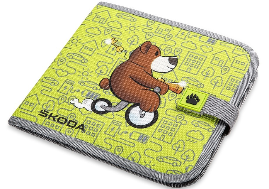Trusa Desen Oe Skoda Verde Gri 6U0087558C