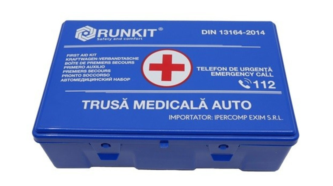 Trusa medicala obligatorie auto avizata RAR - valabilitate 5 ani FAN53881 piesa NOUA