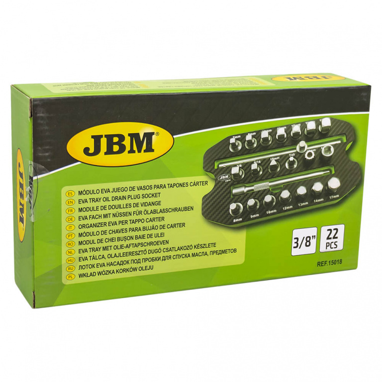 Trusa Set Cheie Buson Baie Ulei Jbm 22 Piese 15018
