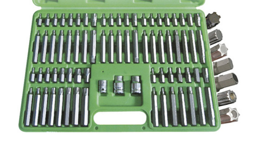 Trusa Speciala Capete Surubelnita 74 Piese Pentru Suruburi Ribe 12 Fete Torx Hexagonal Jbm 52550