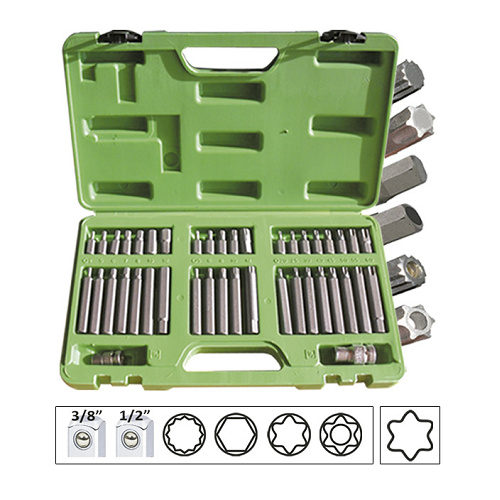 Trusa Speciala Cu 40 Capete Surubelnita Pentru Suruburi Torx 12-6 Fete Jbm 50983