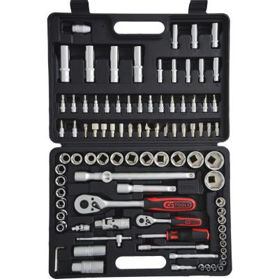 Trusa Tubulare Hexagonale Satinate 1/2 1/4 94buc Ks Tools 911.0694
