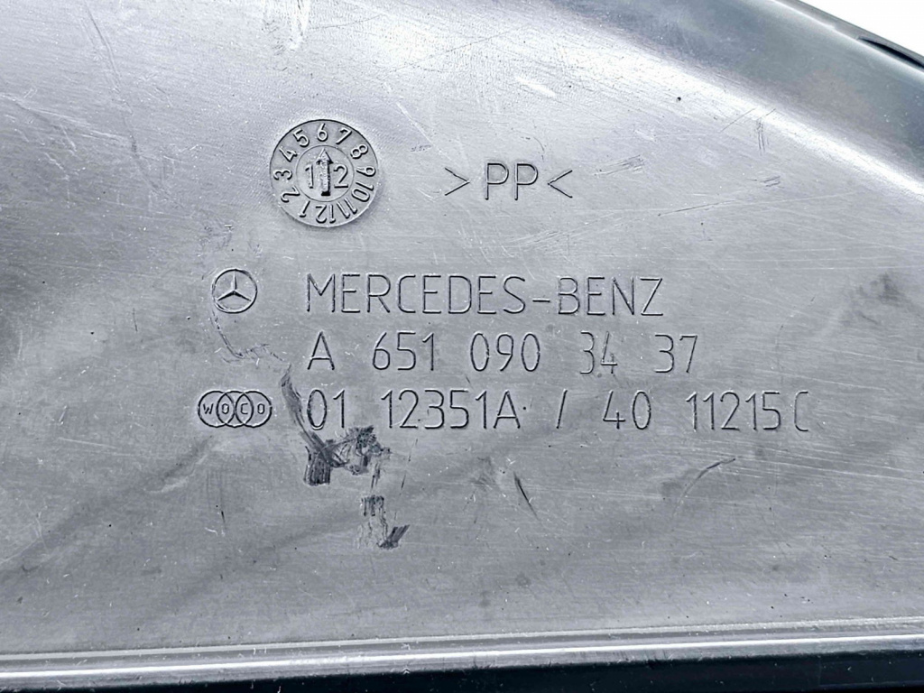 Tub admisie aer Mercedes Clasa C (W204) [Fabr 2007-2014] A6510903437 2.2 CDI 651924 125KW / 170CP
