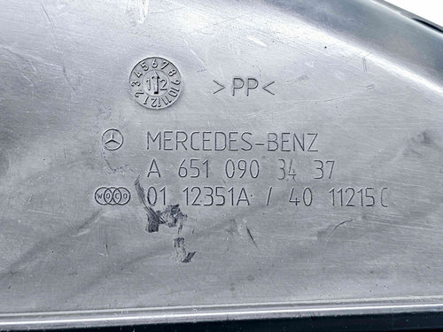Tub admisie aer Mercedes Clasa C (W204) [Fabr 2007-2014] A6510903437 2.2 CDI 651924 125KW / 170CP