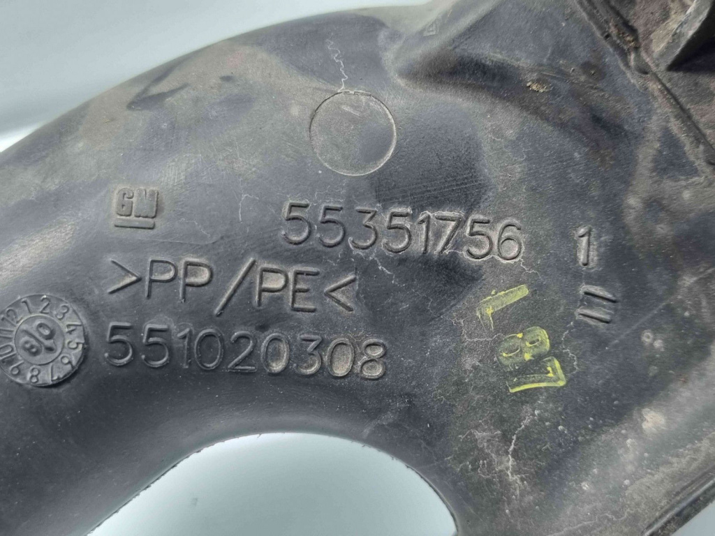 Tub admisie aer Opel Astra H Hatchback [Fabr 2004-2009] 55351756 1.6 Benz LDE 1.6 Benz LDE 85KW / 116CP