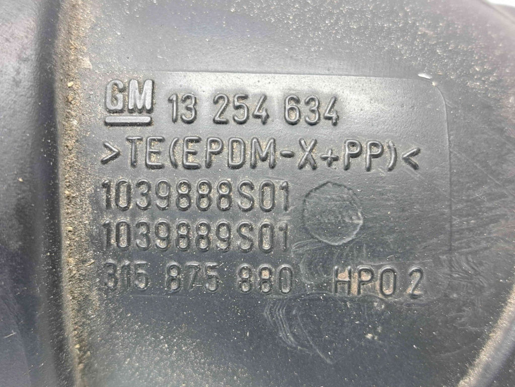 Tub admisie aer Opel Astra J [Fabr 2009-2015] 13254634
