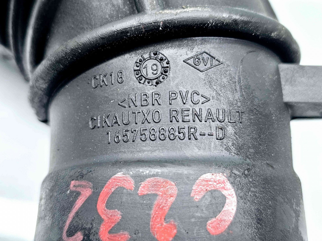Tub admisie aer Renault Kangoo 2 [Fabr 2008-2018] 165758885R 1.3 Benz H5H470 96KW / 130CP