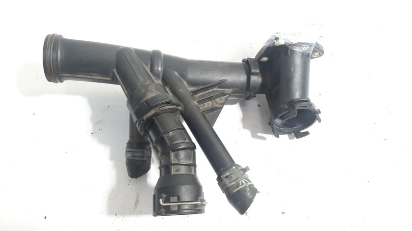 Tub apa cu corp termostat, cod 04L121026F, 04L121111, Skoda Octavia 3 (5E3 1.6 tdi, CLH (id:542727)